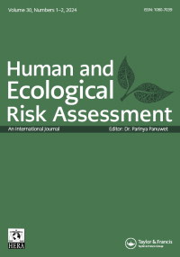 Cover image for Human and Ecological Risk Assessment: An International Journal, Volume 30, Issue 1-2