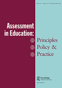 Cover image for Assessment in Education: Principles, Policy & Practice, Volume 30, Issue 5-6
