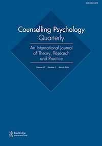 Cover image for Counselling Psychology Quarterly, Volume 37, Issue 1