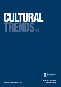 Cover image for Cultural Trends, Volume 33, Issue 1