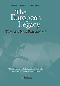 Cover image for The European Legacy, Volume 29, Issue 1