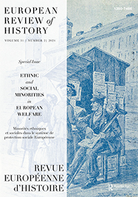 Cover image for European Review of History: Revue européenne d'histoire, Volume 31, Issue 2