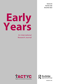 Cover image for Early Years, Volume 43, Issue 4-5