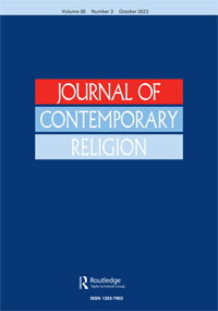 Cover image for Journal of Contemporary Religion, Volume 38, Issue 3