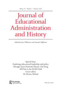 Cover image for Journal of Educational Administration and History, Volume 56, Issue 1