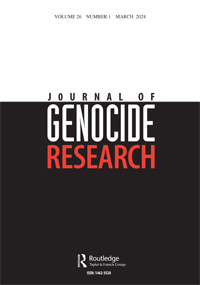 Cover image for Journal of Genocide Research, Volume 26, Issue 1