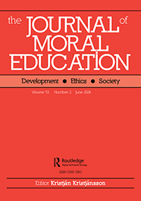Cover image for Journal of Moral Education, Volume 53, Issue 2
