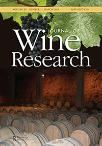 Cover image for Journal of Wine Research, Volume 35, Issue 1