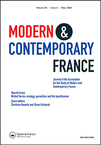 Cover image for Modern & Contemporary France, Volume 32, Issue 2