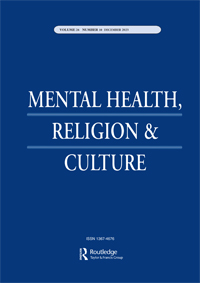 Cover image for Mental Health, Religion & Culture, Volume 26, Issue 10