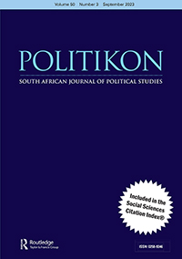 Cover image for Politikon, Volume 50, Issue 3