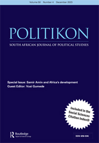Cover image for Politikon, Volume 50, Issue 4