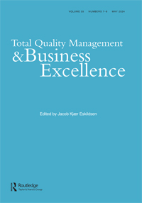 Cover image for Total Quality Management & Business Excellence, Volume 35, Issue 7-8
