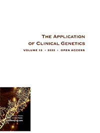 Cover image for The Application of Clinical Genetics, Volume 16, Issue 