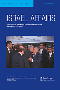 Cover image for Israel Affairs, Volume 30, Issue 1