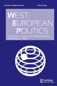 Cover image for West European Politics, Volume 47, Issue 4