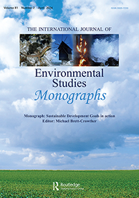 Cover image for International Journal of Environmental Studies, Volume 81, Issue 2