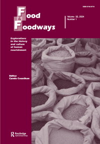 Cover image for Food and Foodways, Volume 32, Issue 1