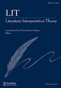 Cover image for Lit: Literature Interpretation Theory, Volume 34, Issue 4