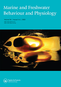 Cover image for Marine and Freshwater Behaviour and Physiology, Volume 56, Issue 5-6