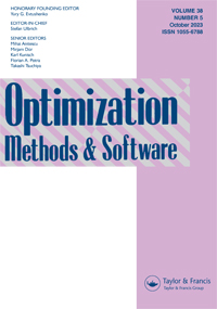 Cover image for Optimization Methods and Software, Volume 38, Issue 5