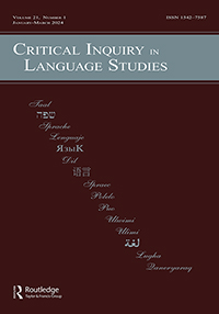 Cover image for Critical Inquiry in Language Studies, Volume 21, Issue 1