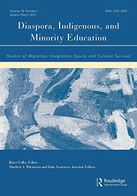 Cover image for Diaspora, Indigenous, and Minority Education, Volume 18, Issue 1