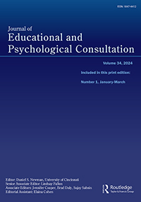 Cover image for Journal of Educational and Psychological Consultation, Volume 34, Issue 1