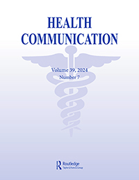 Cover image for Health Communication, Volume 39, Issue 7