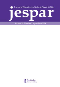 Cover image for Journal of Education for Students Placed at Risk (JESPAR), Volume 29, Issue 2