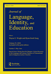 Cover image for Journal of Language, Identity & Education, Volume 23, Issue 3