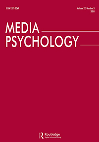 Cover image for Media Psychology, Volume 27, Issue 3