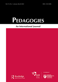 Cover image for Pedagogies: An International Journal, Volume 19, Issue 1
