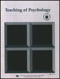 Cover image for Teaching of Psychology, Volume 37, Issue 3