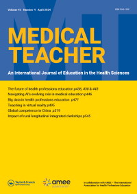 Cover image for Medical Teacher, Volume 46, Issue 4