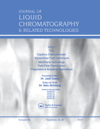 Cover image for Journal of Liquid Chromatography & Related Technologies, Volume 46, Issue 16-20