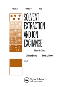 Cover image for Solvent Extraction and Ion Exchange, Volume 41, Issue 7