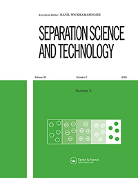 Cover image for Separation Science and Technology, Volume 59, Issue 5