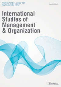 Cover image for International Studies of Management & Organization, Volume 54, Issue 1