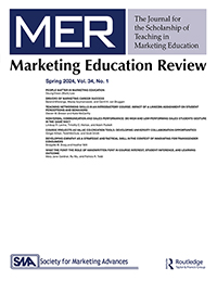 Cover image for Marketing Education Review, Volume 34, Issue 1