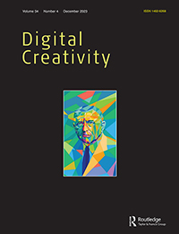 Cover image for Digital Creativity, Volume 34, Issue 4