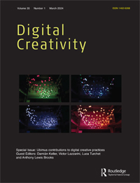 Cover image for Digital Creativity, Volume 35, Issue 1