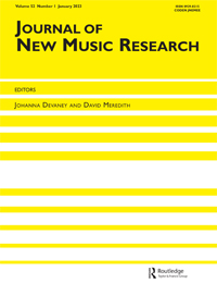 Cover image for Journal of New Music Research, Volume 52, Issue 1