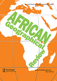 Cover image for African Geographical Review, Volume 43, Issue 2