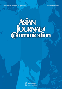 Cover image for Asian Journal of Communication, Volume 34, Issue 2
