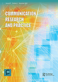 Cover image for Communication Research and Practice, Volume 9, Issue 4