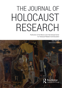 Cover image for The Journal of Holocaust Research, Volume 38, Issue 1