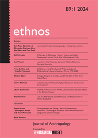 Cover image for Ethnos, Volume 89, Issue 1