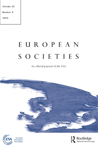 Cover image for European Societies, Volume 25, Issue 5