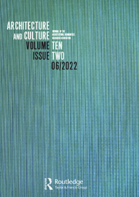 Cover image for Architecture and Culture, Volume 10, Issue 2
